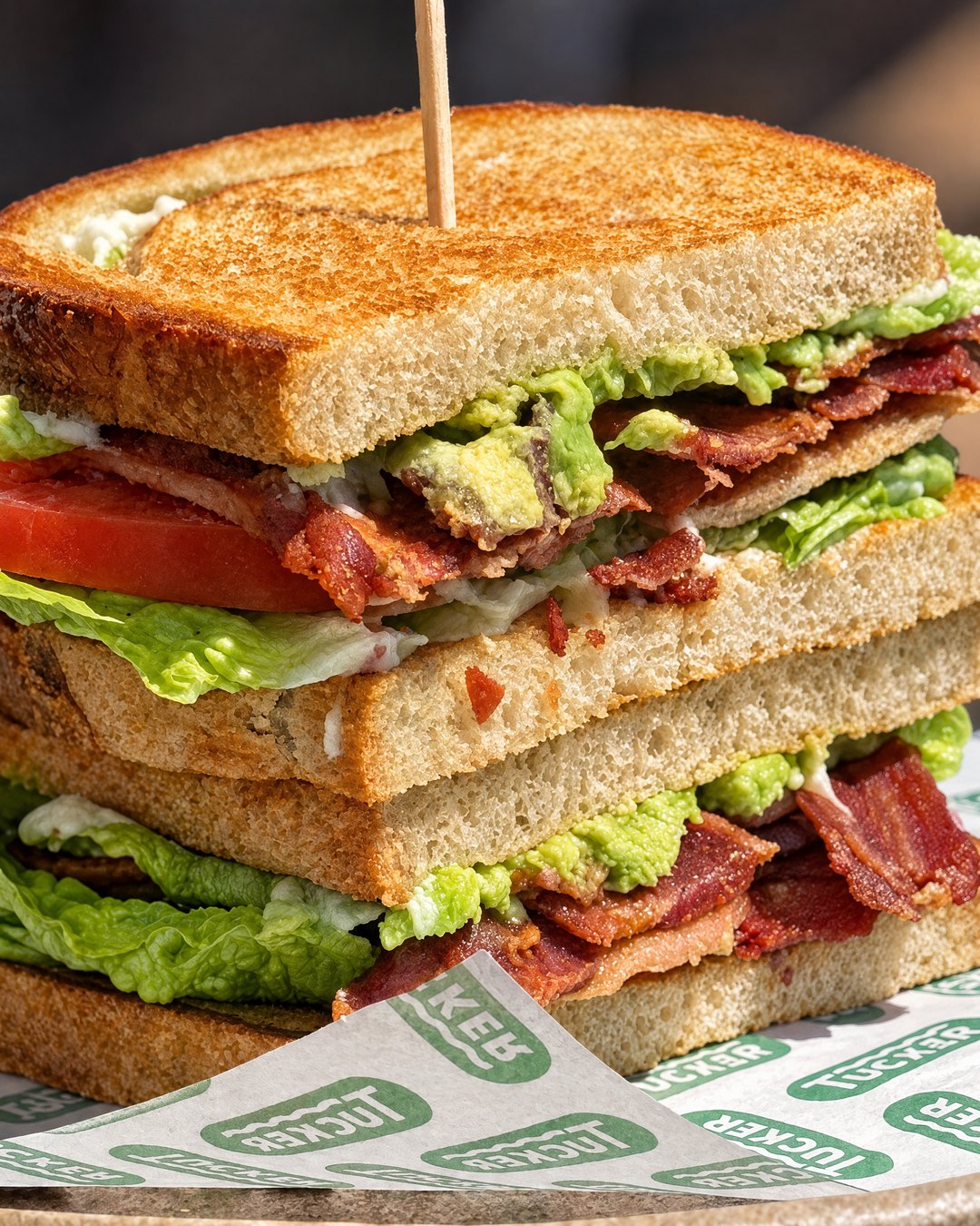 The BLAT on a table outside Tucker at The Commons