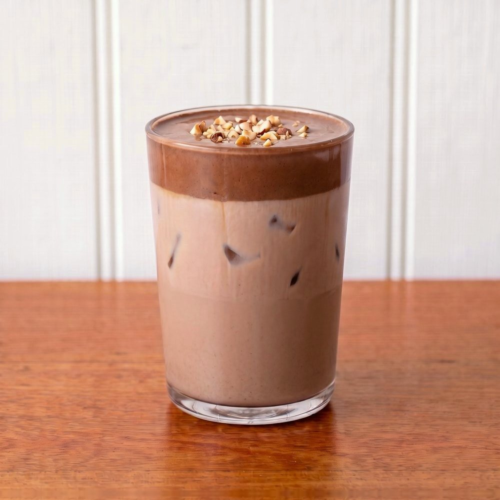 Organic Iced Chocolate with Nutella Foam